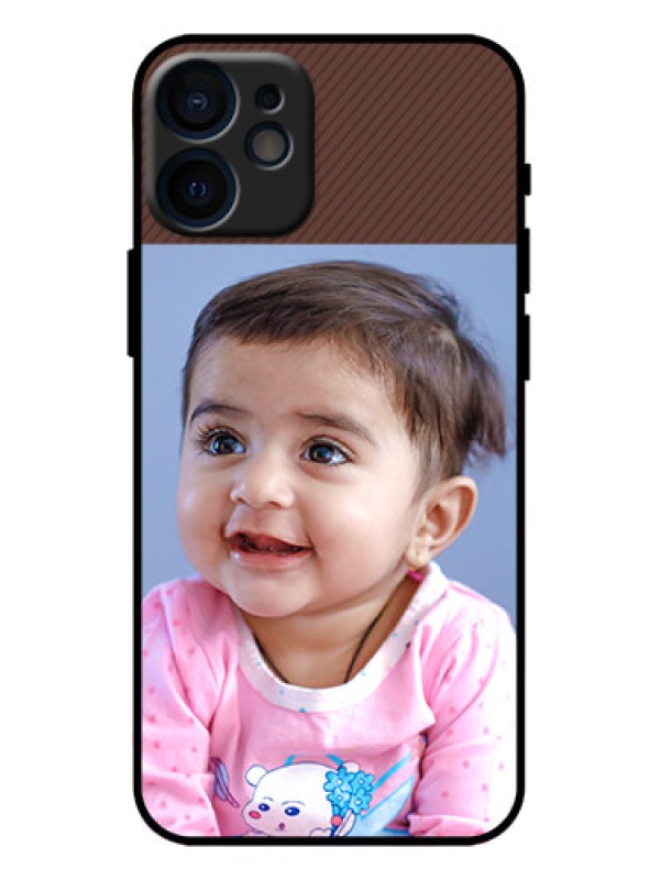 Custom iPhone 12 Mini Custom Metal Phone Case - Elegant Case Design