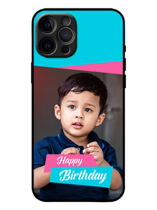 Custom iPhone 12 Pro Max Custom Metal Phone Case - Image Holder With 2 Color Design