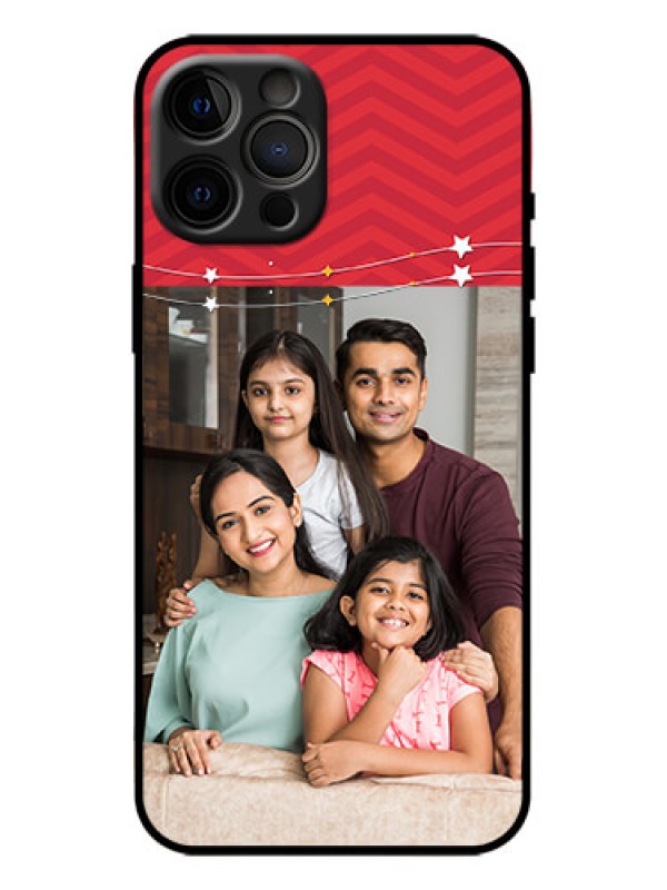 Custom iPhone 12 Pro Max Custom Metal Phone Case - Happy Family Design