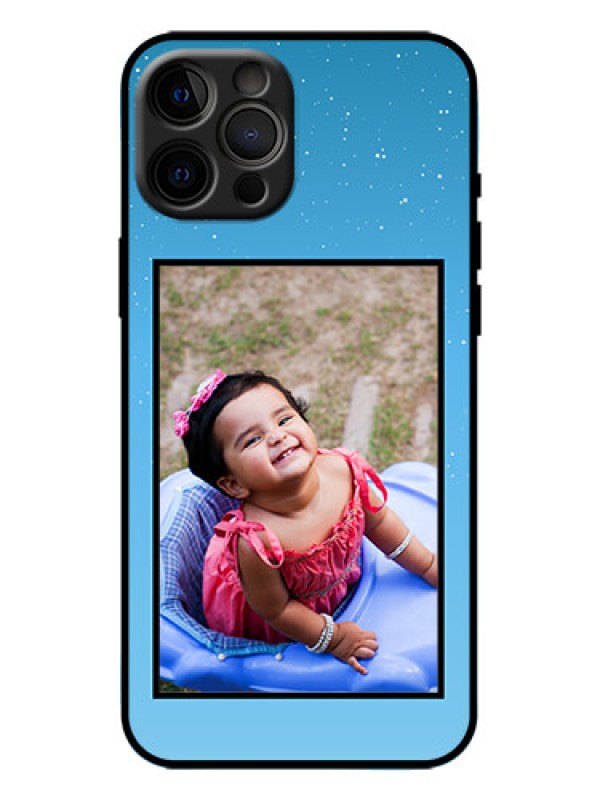 Custom iPhone 12 Pro Max Custom Metal Phone Case - Wave Pattern Colorful Design