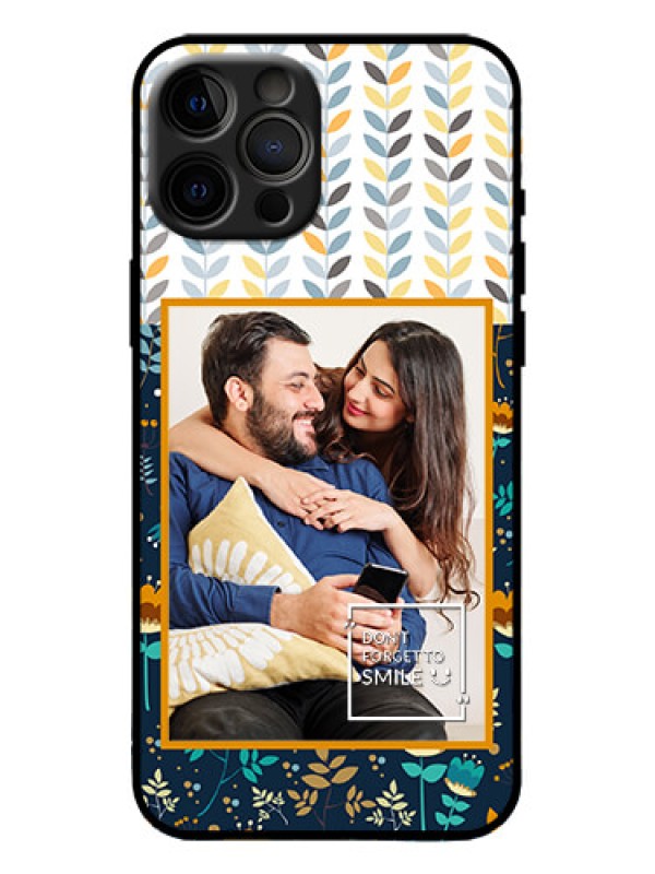 Custom iPhone 12 Pro Max Custom Metal Phone Case - Pattern Design