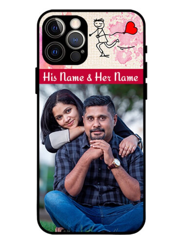 Custom iPhone 12 Pro Custom Metal Phone Case - You And Me Case Design