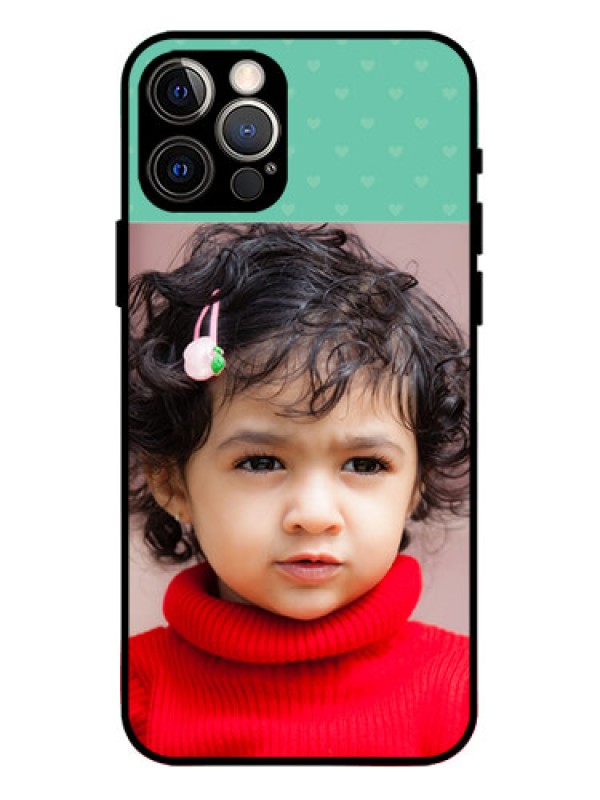 Custom iPhone 12 Pro Custom Metal Phone Case - Lovers Picture Design