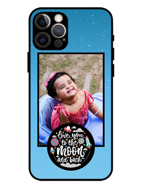 Custom iPhone 12 Pro Custom Metal Phone Case - Wave Pattern Colorful Design