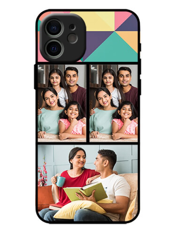 Custom iPhone 12 Custom Metal Phone Case - Bulk Pic Upload Design