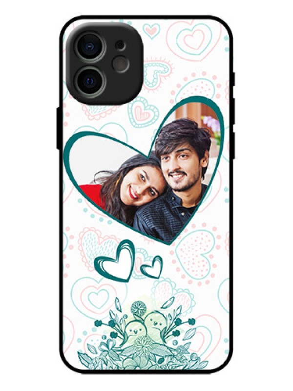 Custom iPhone 12 Custom Metal Phone Case - Premium Couple Design