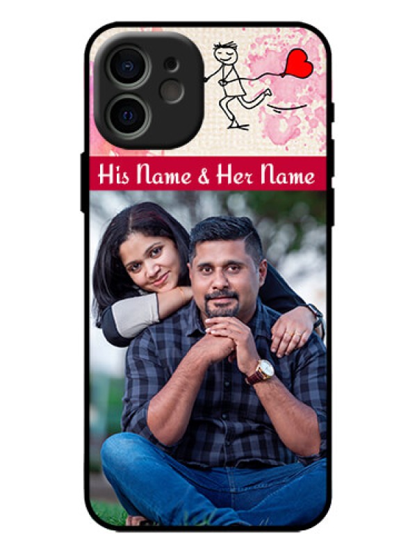 Custom iPhone 12 Custom Metal Phone Case - You And Me Case Design