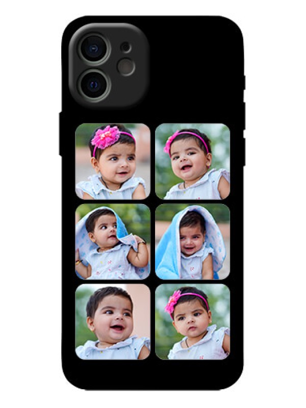 Custom iPhone 12 Custom Metal Phone Case - Multiple Pictures Design