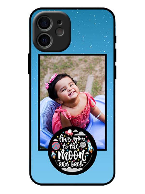 Custom iPhone 12 Custom Metal Phone Case - Wave Pattern Colorful Design