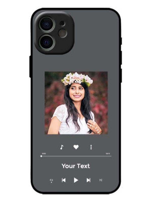 Custom iPhone 12 Custom Metal Phone Case - Play The Music Design