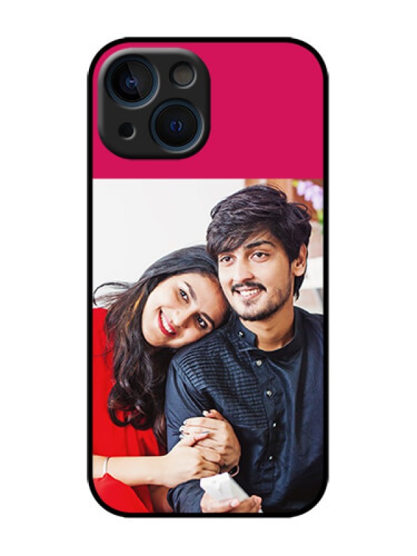 Custom iPhone 13 Mini Custom Metal Phone Case - Anniversary Cover Design