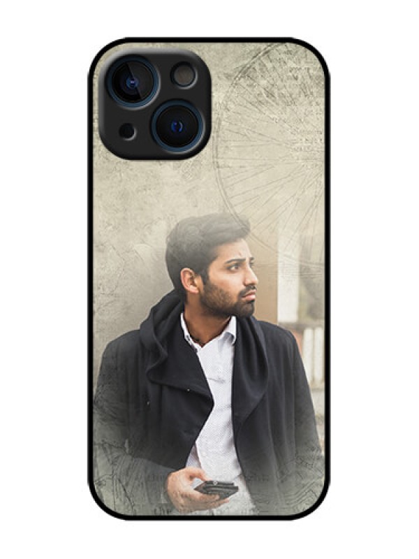 Custom iPhone 13 Mini Custom Metal Phone Case - With Vintage Design