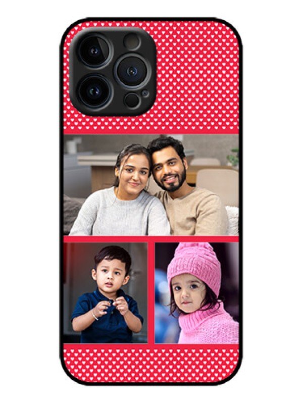 Custom iPhone 13 Pro Max Custom Metal Phone Case - Bulk Photo Upload Design