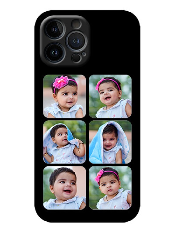 Custom iPhone 13 Pro Max Custom Metal Phone Case - Multiple Pictures Design