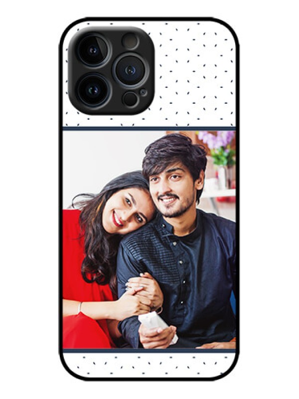 Custom iPhone 13 Pro Max Custom Metal Phone Case - Premium Dot Design