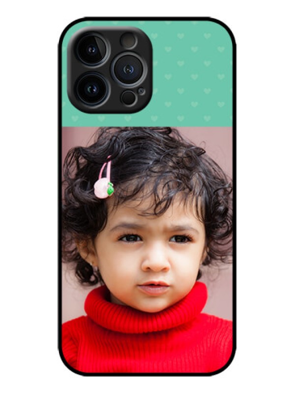 Custom iPhone 13 Pro Max Custom Metal Phone Case - Lovers Picture Design