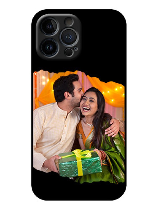 Custom iPhone 13 Pro Max Custom Metal Phone Case - Tear - Off Design
