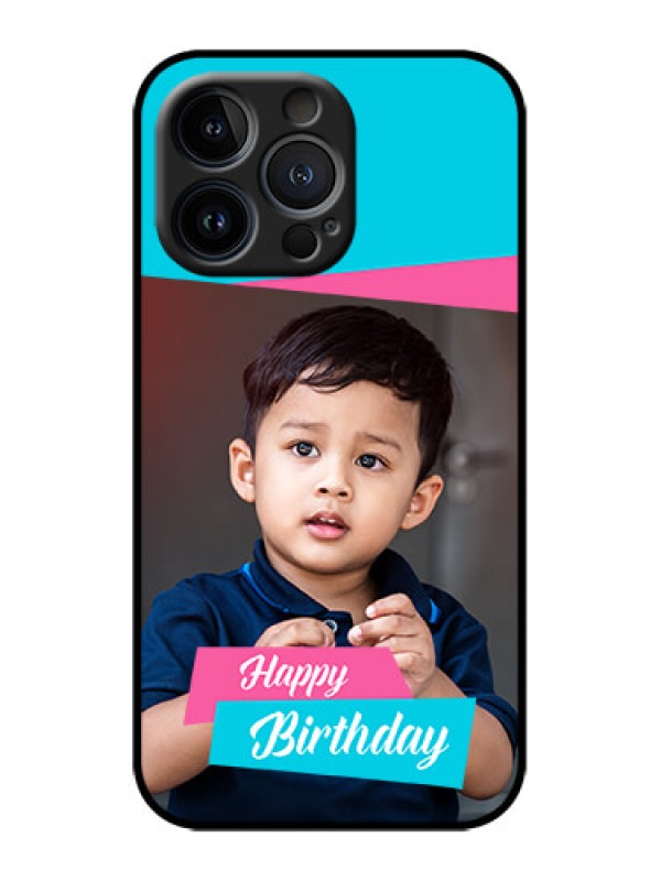 Custom iPhone 13 Pro Custom Metal Phone Case - Image Holder With 2 Color Design