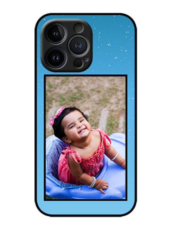 Custom iPhone 13 Pro Custom Metal Phone Case - Wave Pattern Colorful Design