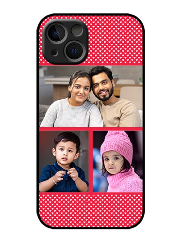 Custom iPhone 13 Custom Metal Phone Case - Bulk Photo Upload Design