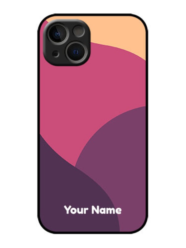 Custom iPhone 13 Custom Metal Phone Case - Mixed Multi - Colour Abstract Art Design