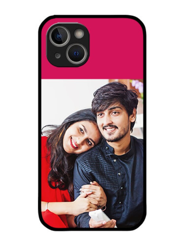 Custom iPhone 14 Plus Custom Metal Phone Case - Anniversary Cover Design