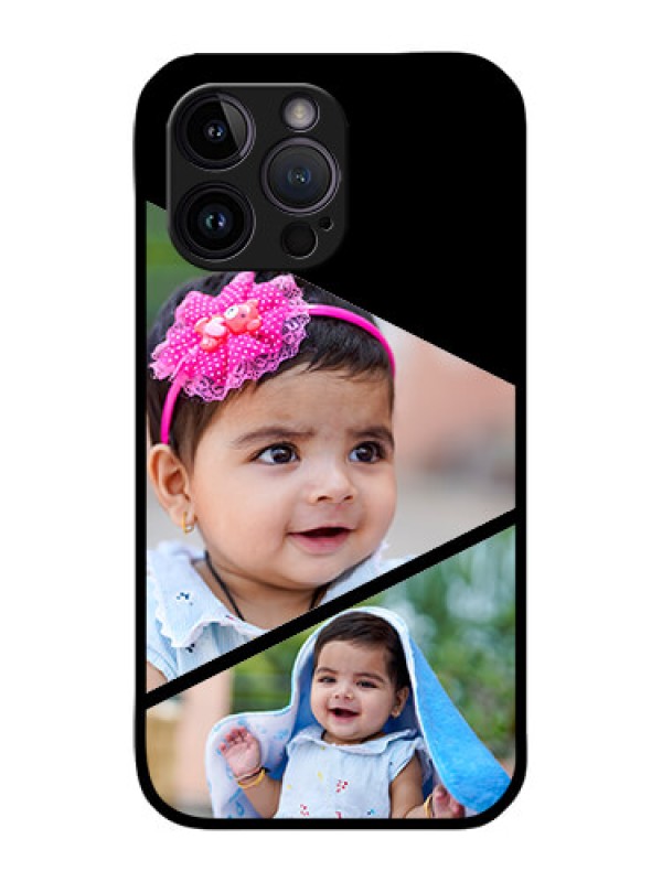 Custom iPhone 14 Pro Max Custom Metal Phone CaseSemi Cut Design