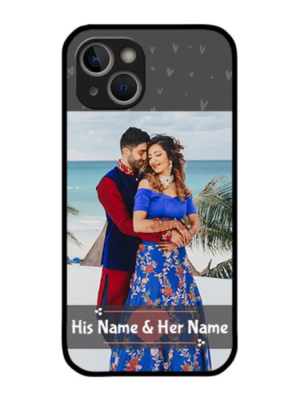 Custom iPhone 14 Custom Metal Phone Case - Buy Love Design With Photo Online