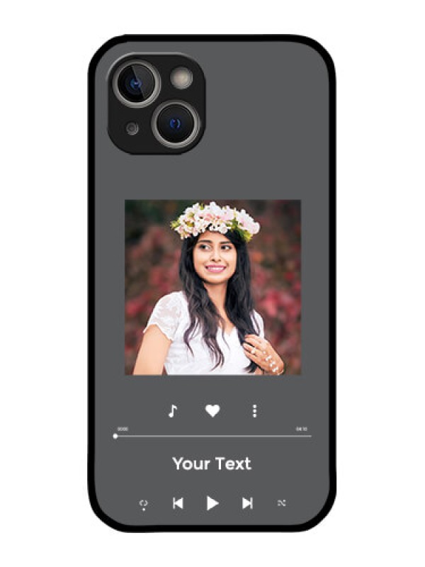 Custom iPhone 14 Custom Metal Phone Case - Play The Music Design