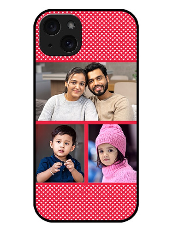 Custom iPhone 15 Plus Custom Metal Phone CaseBulk Photo Upload Design