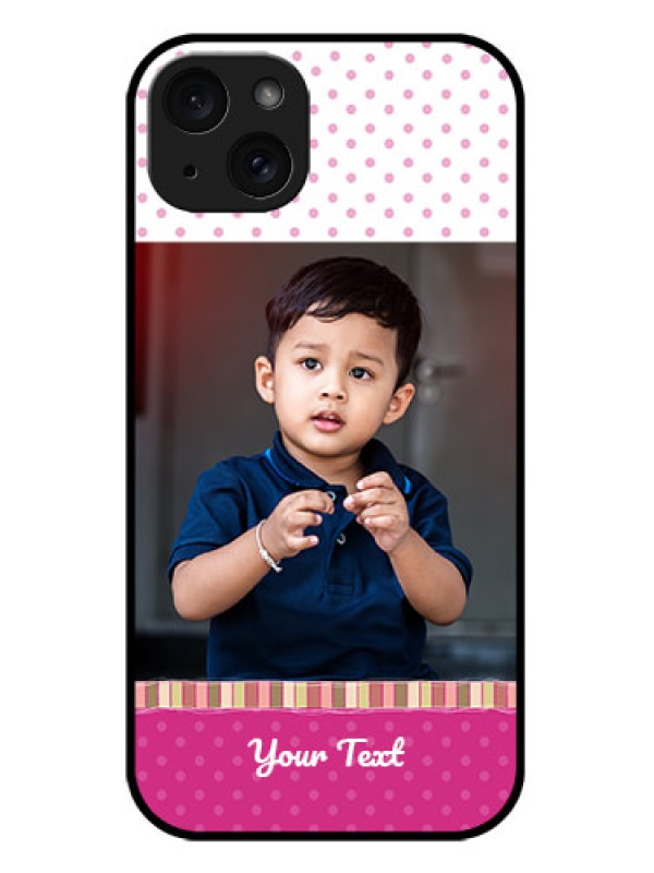 Custom iPhone 15 Plus Custom Metal Phone CaseCute Girls Cover Design