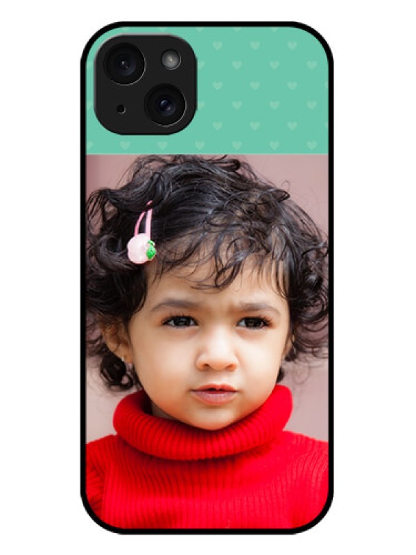 Custom iPhone 15 Plus Custom Metal Phone CaseLovers Picture Design