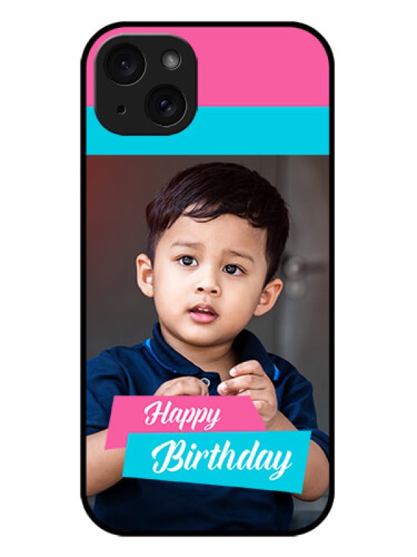 Custom iPhone 15 Plus Custom Metal Phone CaseImage Holder With 2 Color Design