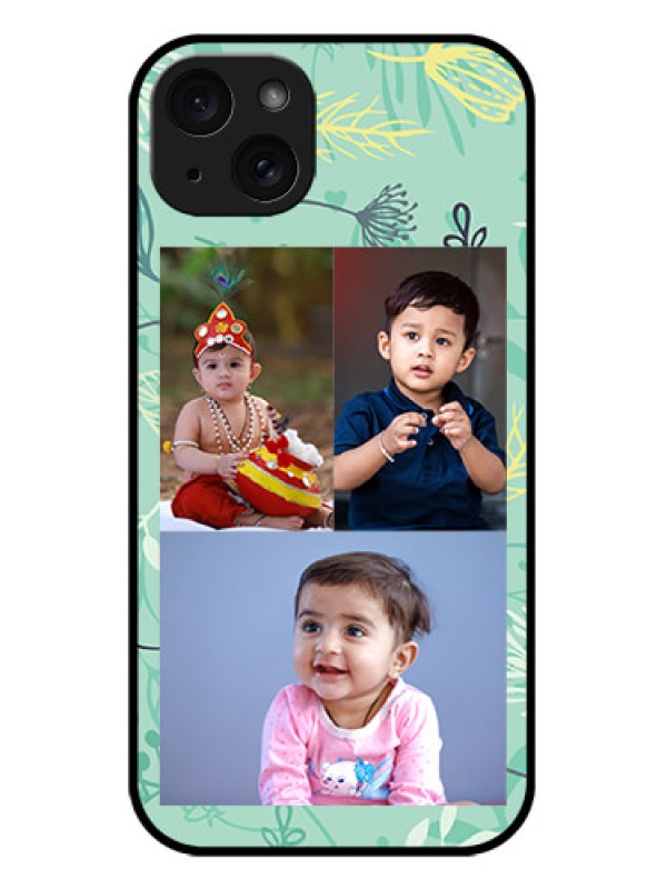 Custom iPhone 15 Plus Custom Metal Phone CaseForever Family Design