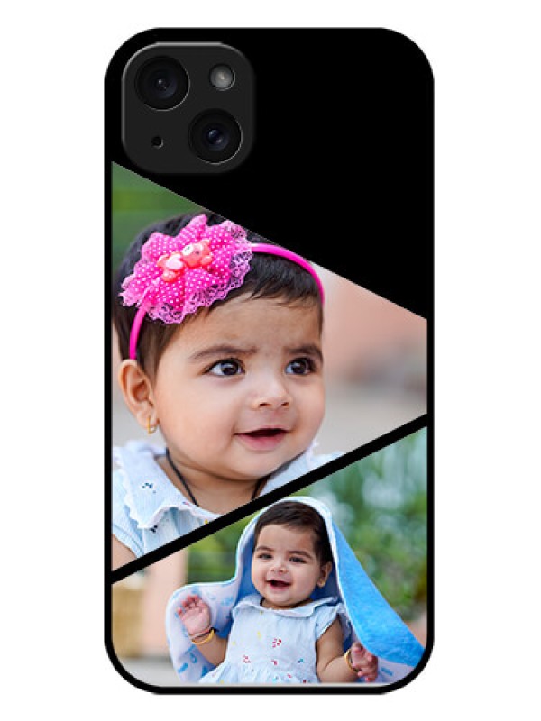 Custom iPhone 15 Plus Custom Metal Phone CaseSemi Cut Design