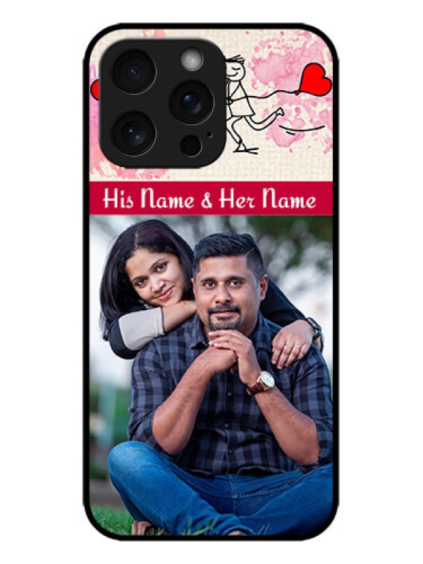 Custom iPhone 15 Pro Max Custom Metal Phone CaseYou And Me Case Design