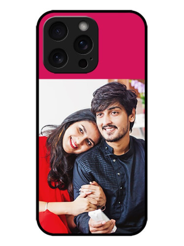 Custom iPhone 15 Pro Max Custom Metal Phone CaseAnniversary Cover Design