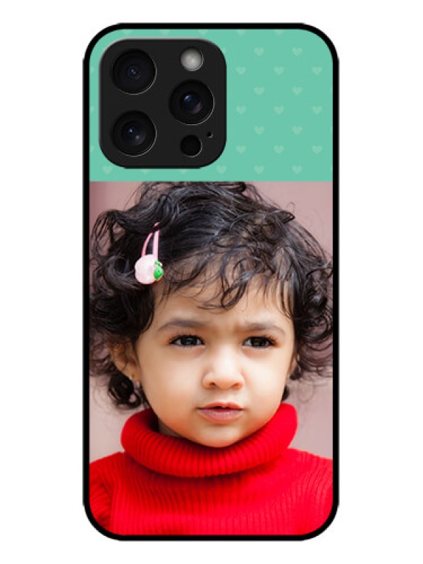 Custom iPhone 15 Pro Max Custom Metal Phone CaseLovers Picture Design