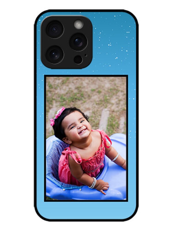 Custom iPhone 15 Pro Max Custom Metal Phone CaseWave Pattern Colorful Design