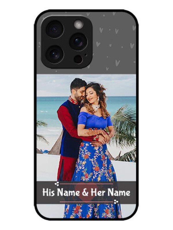 Custom iPhone 15 Pro Max Custom Metal Phone CaseBuy Love Design With Photo Online