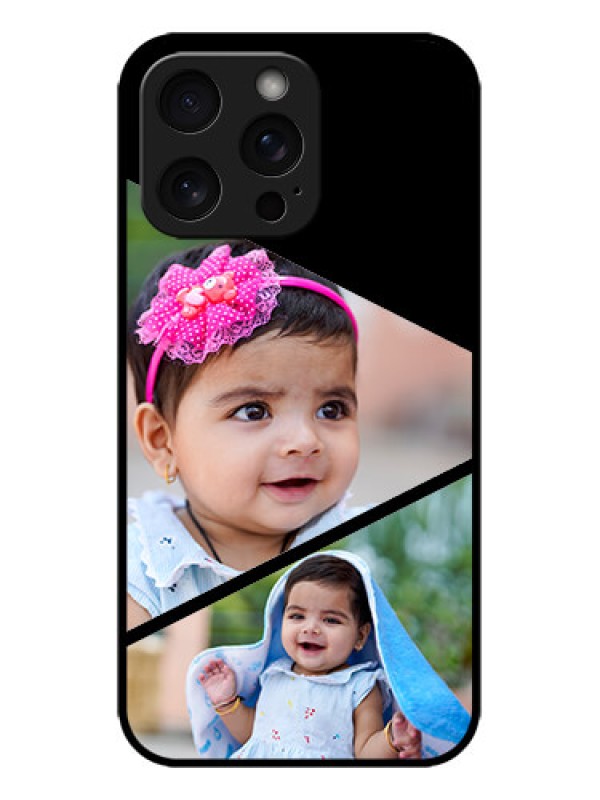 Custom iPhone 15 Pro Max Custom Metal Phone CaseSemi Cut Design