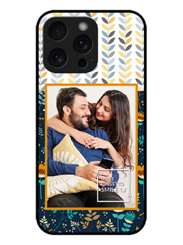 Custom iPhone 15 Pro Max Custom Metal Phone CasePattern Design