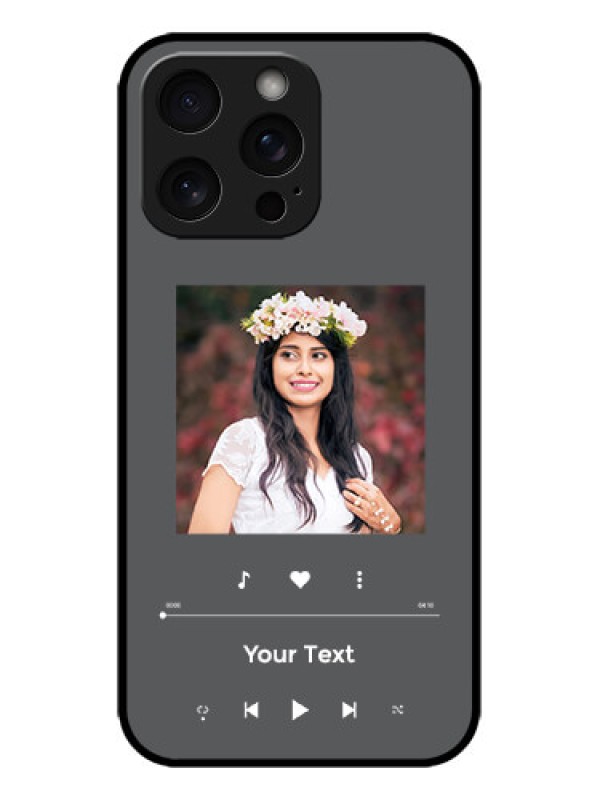 Custom iPhone 15 Pro Max Custom Metal Phone CasePlay The Music Design