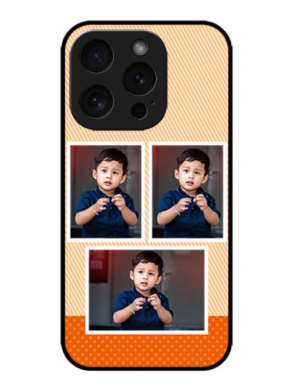 Custom iPhone 15 Pro Custom Metal Phone CaseBulk Photos Upload Design