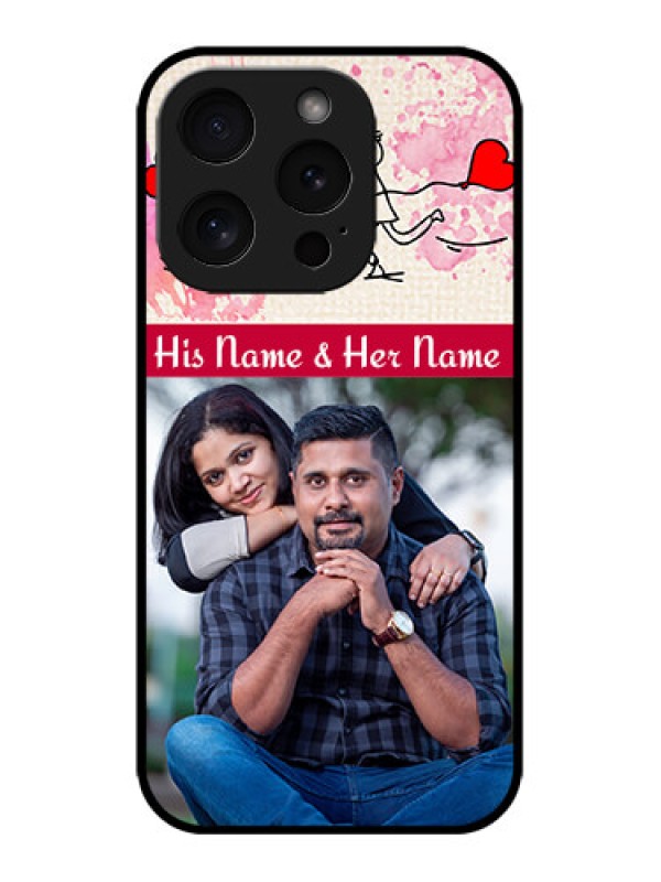 Custom iPhone 15 Pro Custom Metal Phone CaseYou And Me Case Design