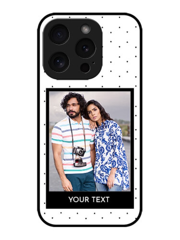 Custom iPhone 15 Pro Custom Metal Phone CasePremium Design