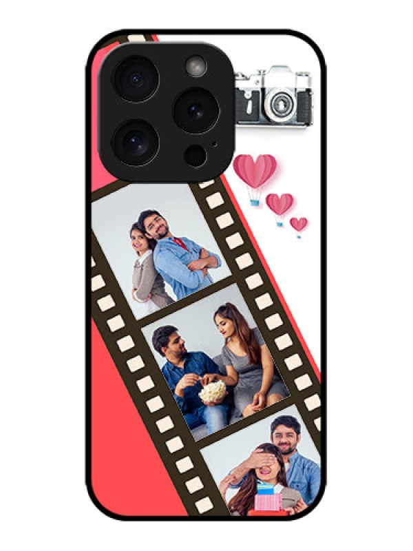 Custom iPhone 15 Pro Custom Metal Phone Case3 Image Holder With Film Reel