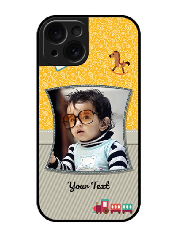 Custom iPhone 15 Custom Metal Phone CaseBaby Picture Upload Design