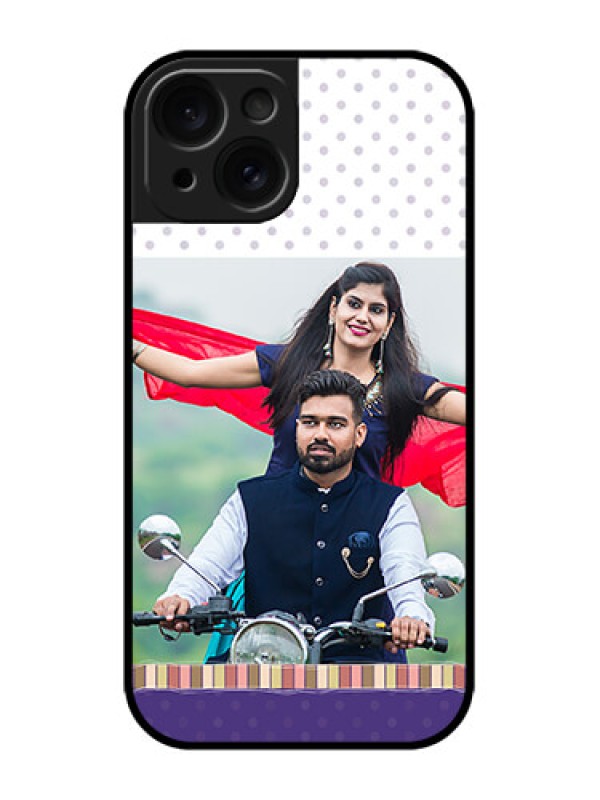 Custom iPhone 15 Custom Metal Phone CaseCute Family Design