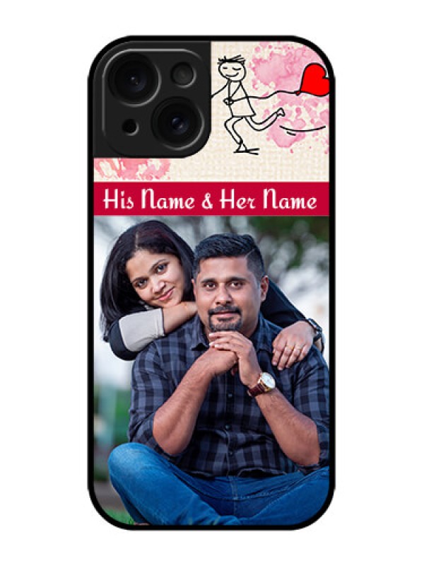 Custom iPhone 15 Custom Metal Phone CaseYou And Me Case Design